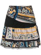 Martha Medeiros Sta. Monica Printed Skirt - Multicolour