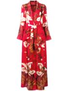 F.r.s For Restless Sleepers - Bia Pyjama Dress - Women - Silk - L, Women's, Red, Silk