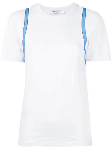 Anna K - Backpack T-shirt - Women - Cotton - S, White, Cotton