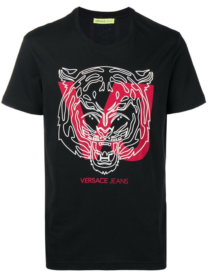 Versace Jeans Graphic Logo T-shirt - Black
