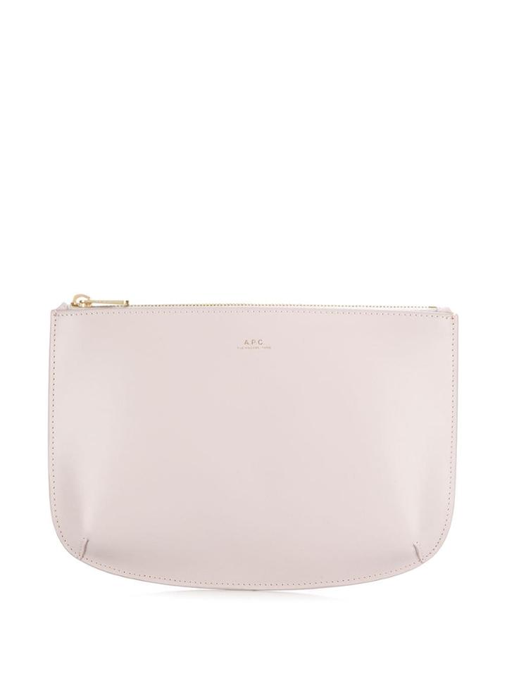 A.p.c. Sarah Clutch - Neutrals