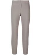 Peserico Cigarette Trousers - Grey