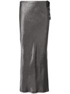 Ann Demeulemeester Lambeth Plissé Border Skirt - Green