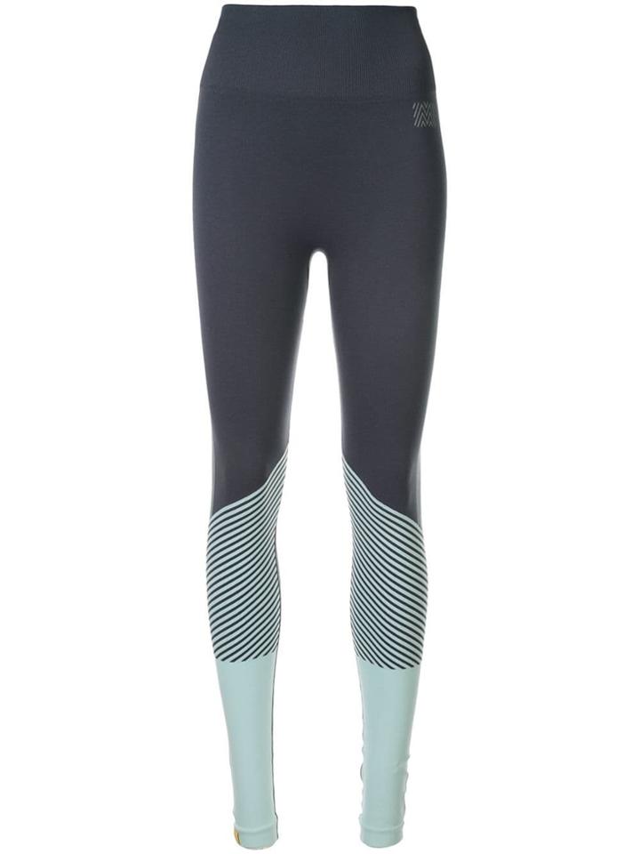 Monreal London Hi-tech Seamless Biker Leggings - Blue