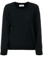 Sonia Rykiel Round Neck Knit Jumper - Black