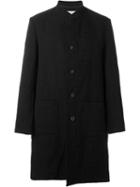Individual Sentiments Band Collar Midi Coat