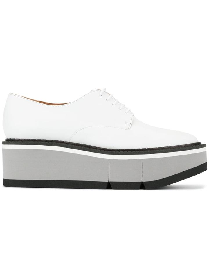 Clergerie Barbara Platform Sneakers - White