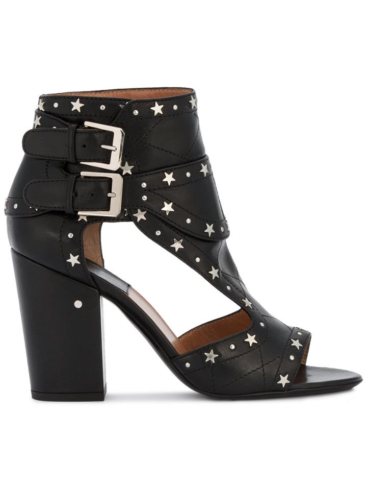 Laurence Dacade Star Stud Rush 90 Sandals - Black