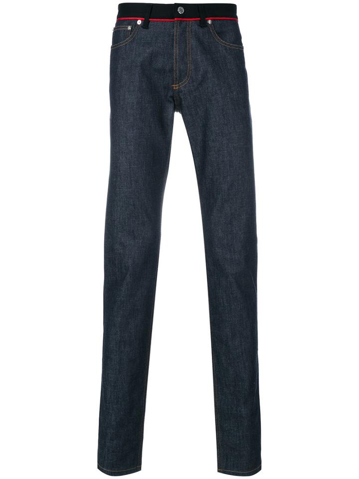 Givenchy - Contrast Waistband Jeans - Men - Cotton/spandex/elastane - 30, Blue, Cotton/spandex/elastane