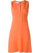 Stella Mccartney Aline Dress, Women's, Size: 42, Yellow/orange, Viscose/acetate/spandex/elastane/cotton
