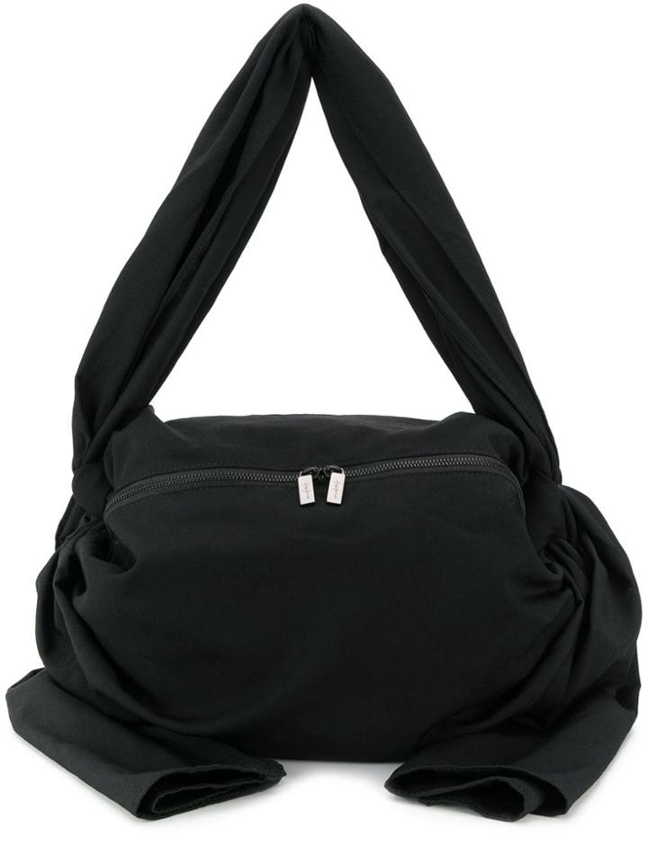 Yohji Yamamoto Slouched Shoulder Bag - Black
