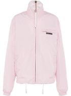 Prada Zipped Boxy Jacket - Pink