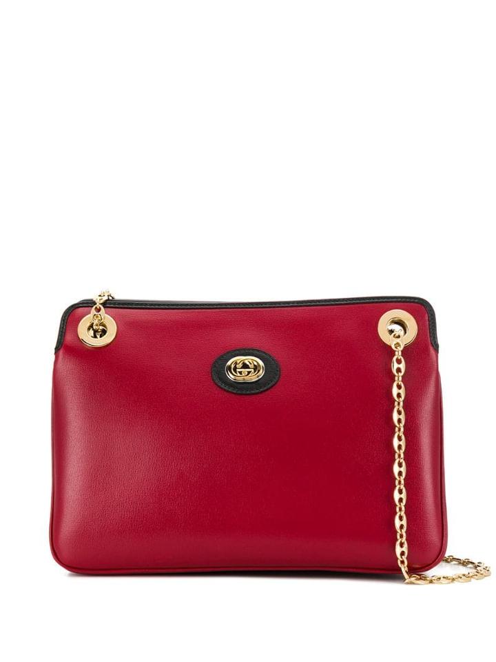 Gucci Marina Chain Shoulder Bag - Red