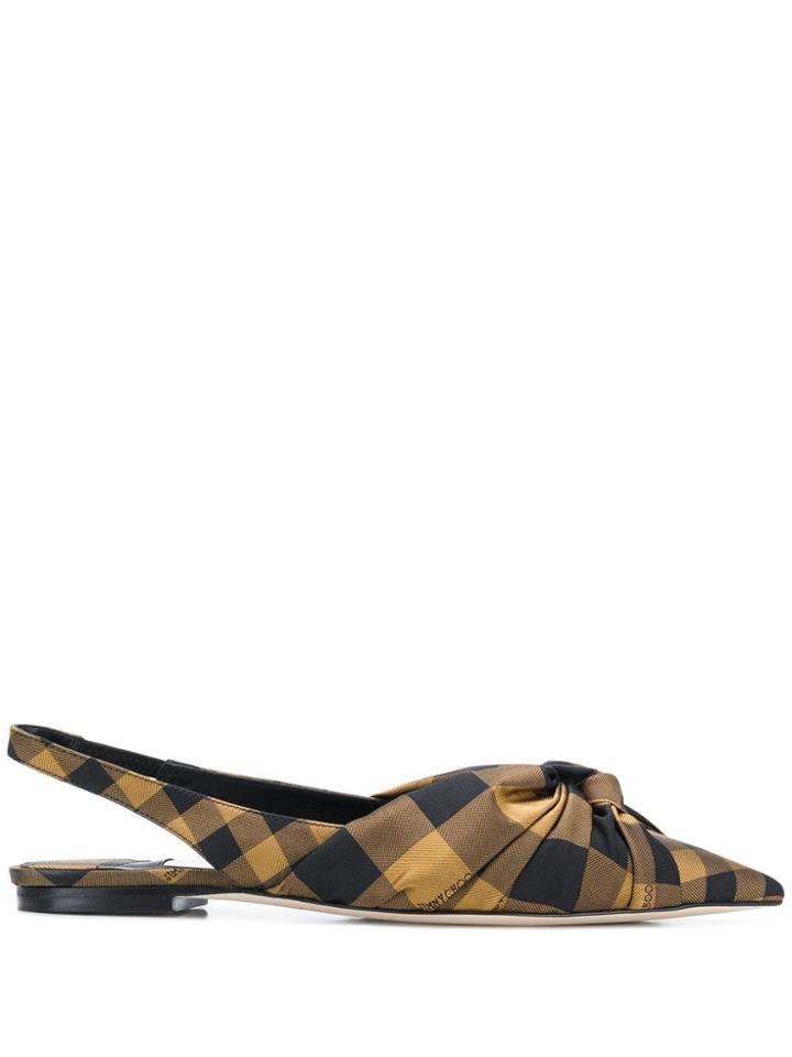 Jimmy Choo Annabell 85 Slingback Sandals - Black