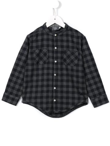Tocotò Vintage Checked Shirt, Boy's, Size: 7 Yrs, Blue