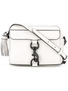 Rebecca Minkoff Tassel Detail Crossbody Bag, Women's, White, Leather