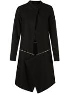 Uma Raquel Davidowicz 'pave' Coat, Women's, Size: 40, Black, Acetate/wool