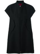 Moncler Gamme Rouge Sleeveless Oversize Jacket - Black