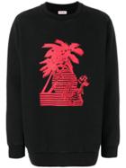 Palm Angels Palm Island Sweatshirt - Black