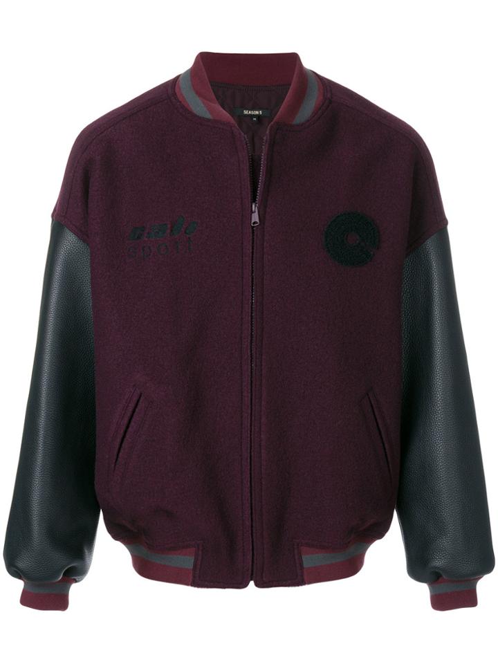 Yeezy Season 5 Classic Bomber Jacket - Pink & Purple