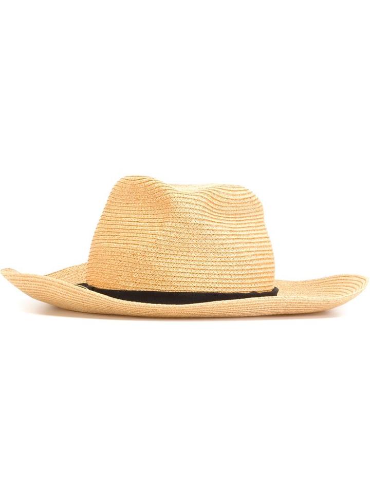 Forte Forte Grossgrain Band Straw Hat