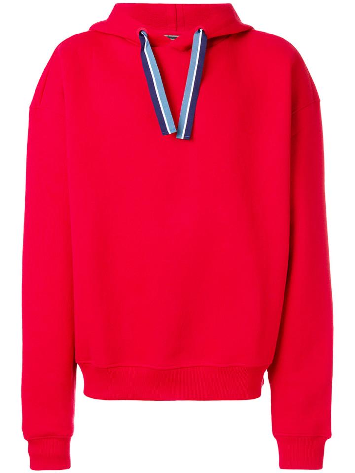 Hilfiger Collection Oversized Hoodie - Red