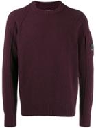 Cp Company Sleeve Pocket Jumper - Purple
