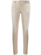Closed Low Rise Skinny Trousers - Neutrals