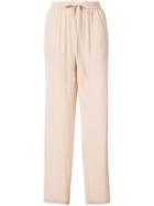 Red Valentino Drawstring Cropped Trousers - Pink & Purple