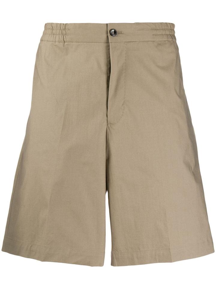 Pt01 Flare Shorts - Neutrals