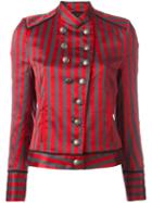 Ann Demeulemeester Wainwright Jacket, Women's, Size: 40, Red, Silk/cotton/rayon