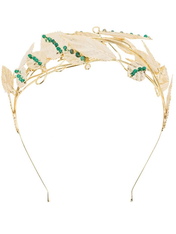 Rosantica 'viole' Headband, Women's, Grey, Brass/quartz