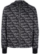 Philipp Plein 'time' Windbreaker, Men's, Size: Small, Black, Polyester