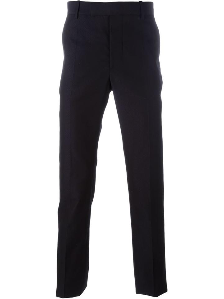 Marni Classic Tailored Trousers, Men's, Size: 50, Black, Cotton/viscose/polyamide