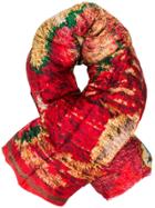 Pierre-louis Mascia Floral Print Padded Scarf - Red