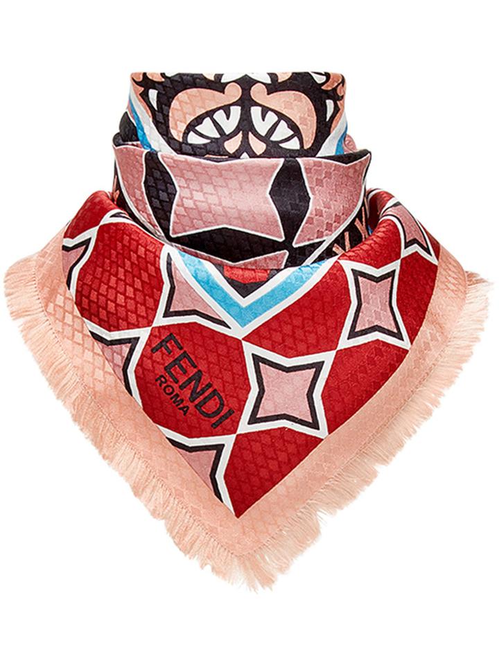 Fendi Optical Scarf - Pink & Purple