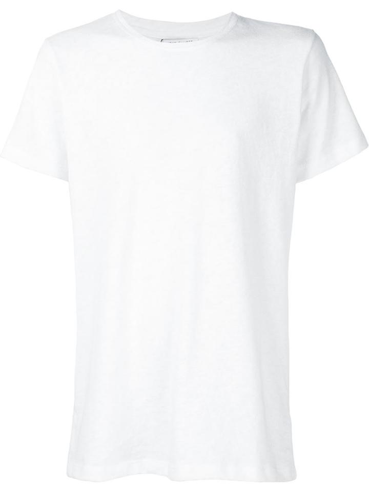 John Elliott Classic Crew T-shirt, Men's, Size: Xxl, White, Cotton/polyester