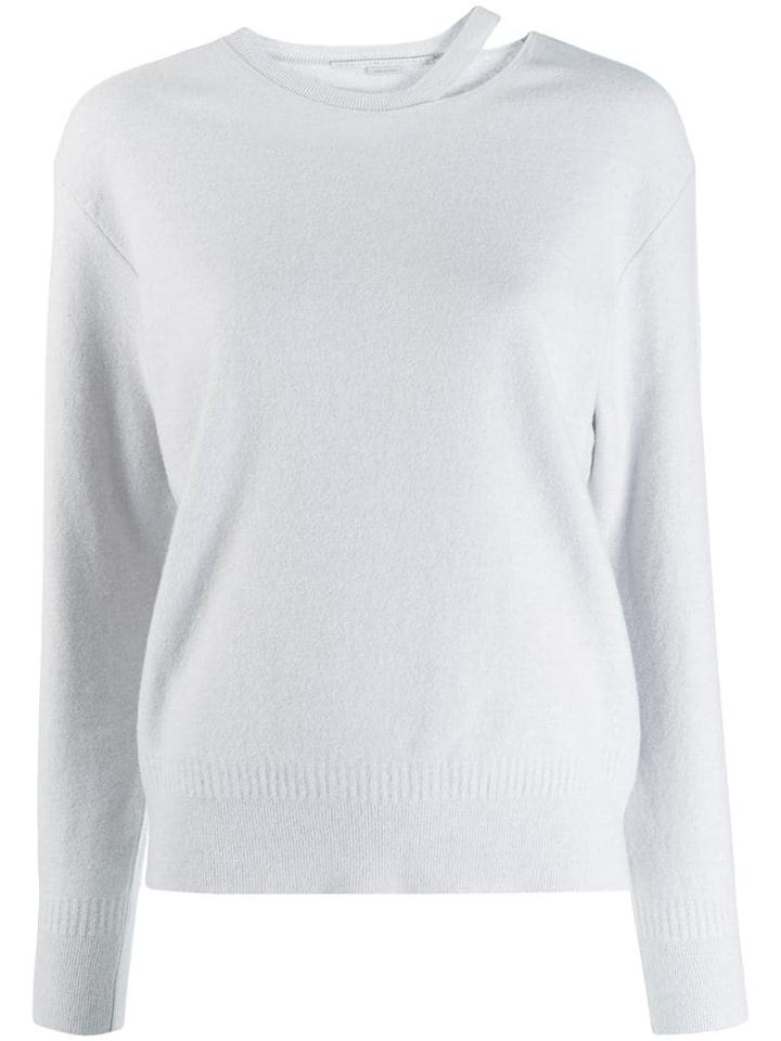 Stella Mccartney Cut-out Jumper - Neutrals