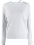 Stella Mccartney Cut-out Jumper - Neutrals