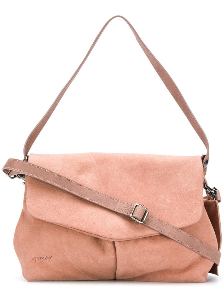 Marsèll Foldover Top Shoulder Bag - Pink & Purple
