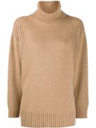 Roberto Collina Roll-neck Sweater - Neutrals