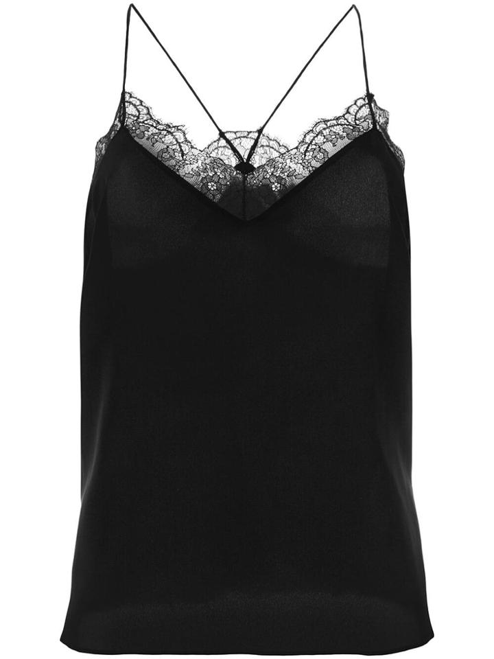 Polo Ralph Lauren Lace Loose Fit Top - Black