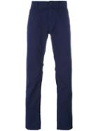 Love Moschino Peace Sign Pocket Trousers, Men's, Size: 32, Blue, Cotton/spandex/elastane