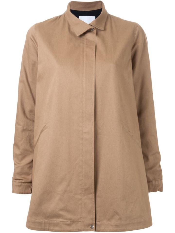 Scanlan Theodore 'trapeze Anorak' Jacket, Women's, Size: 8, Brown, Cotton