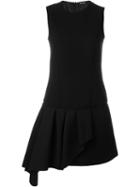 Neil Barrett Sleeveless Mini Dress, Women's, Size: 42, Black, Polyester/polyurethane/virgin Wool