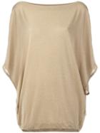 I'm Isola Marras Oversized Top, Women's, Size: Xl, Grey, Viscose/polyester/polyamide/spandex/elastane