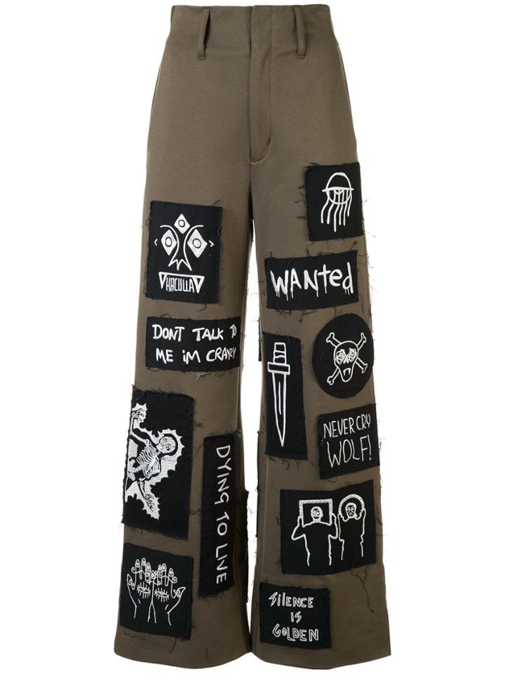 Haculla Stabat It Patch Trousers - Green