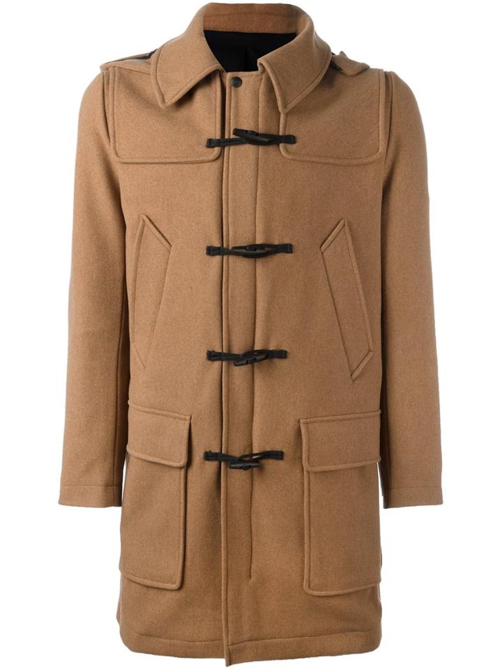 Ami Alexandre Mattiussi Duffle Coat - Nude & Neutrals