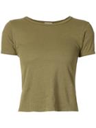 Re/done Ringer T-shirt - Green
