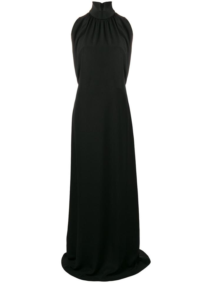 Derek Lam Sleeveless Flared Maxi Dress - Black